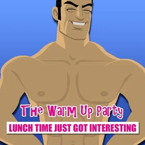 life drawing, hunks and lunch